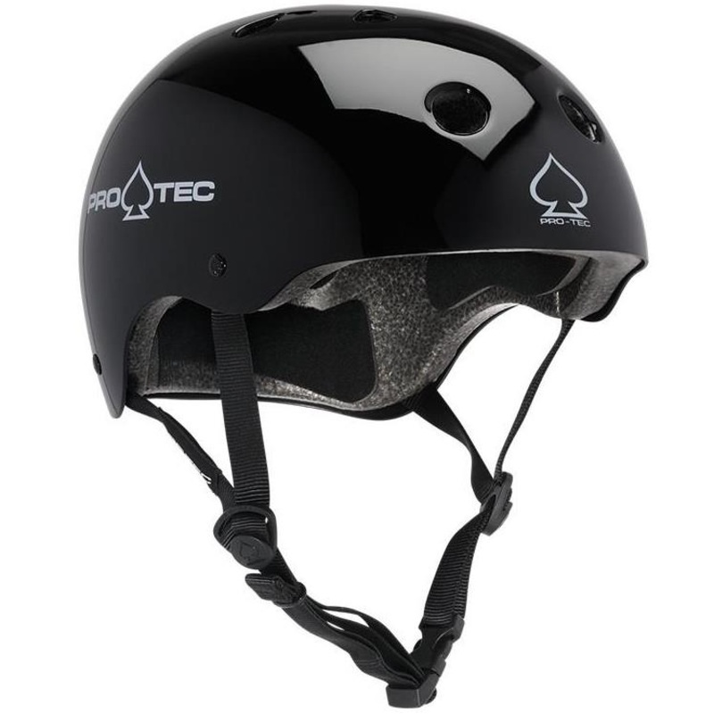 Pro-Tec Classic Helmet – Gloss Black Gloss Black XX Large