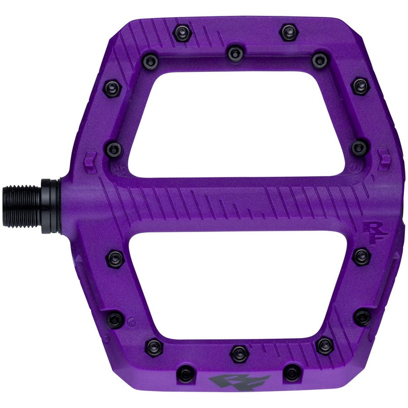 RaceFace Chester Pedals – Platform, Composite, 9/16″, Large, Purple