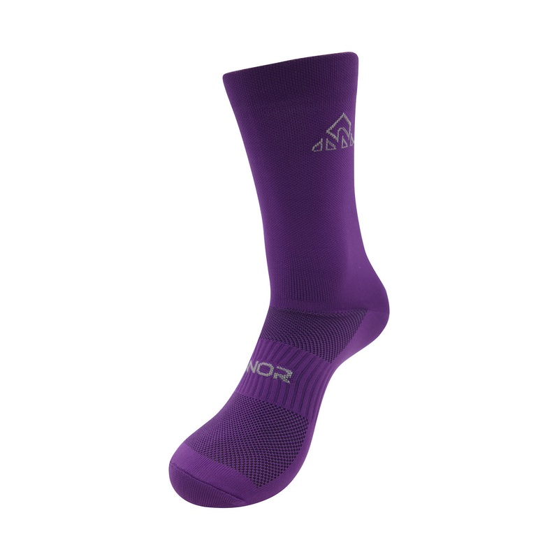 Unisex Purple Cycling Socks One size Purple