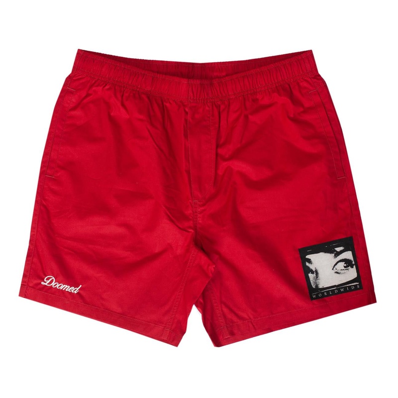 Doomed Eye Short – Maroon X Large
