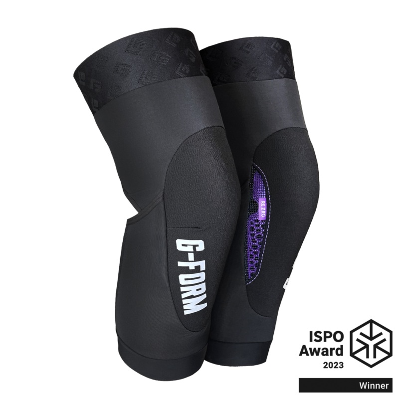 G-Form Terra RE ZRO Knee Guards Black Small