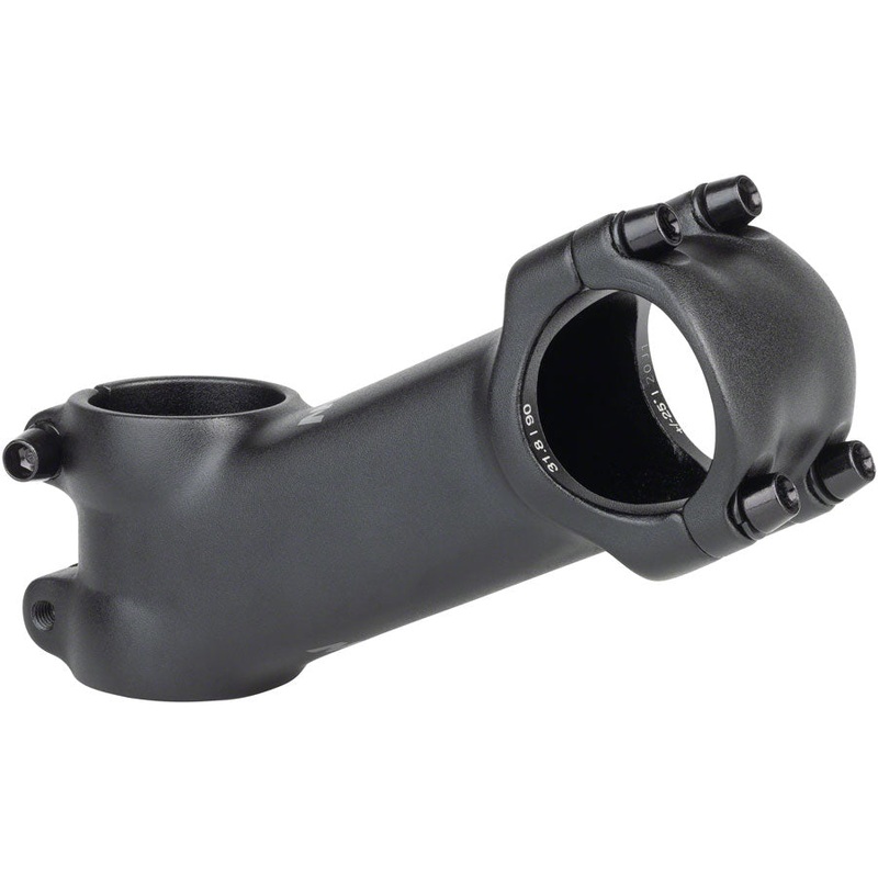 MSW 25 Stem – 90mm, 31.8 Clamp, +/-25, 1-1/8″, Aluminum, Black