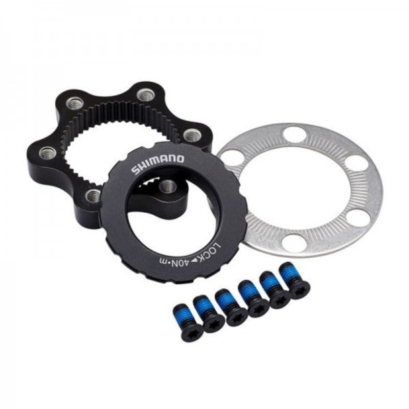 Shimano Center Lock Iso Adapter Black