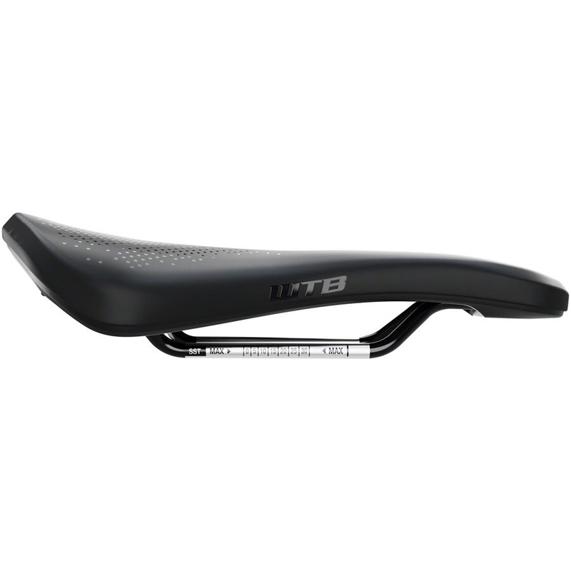 WTB Rocket Saddle – Stainless, Black, Medium, Fusion Form