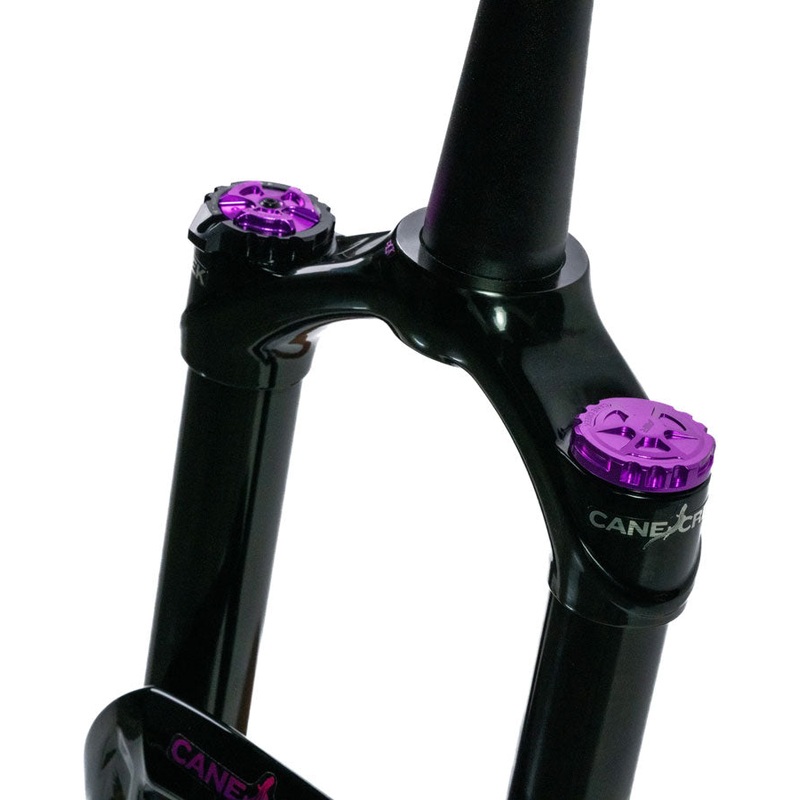 Cane Creek Helm MKII Air 29 Suspension Fork – 29″, 160 mm, 15 x 110 mm, 44 mm Offset, Gloss Black/Purple