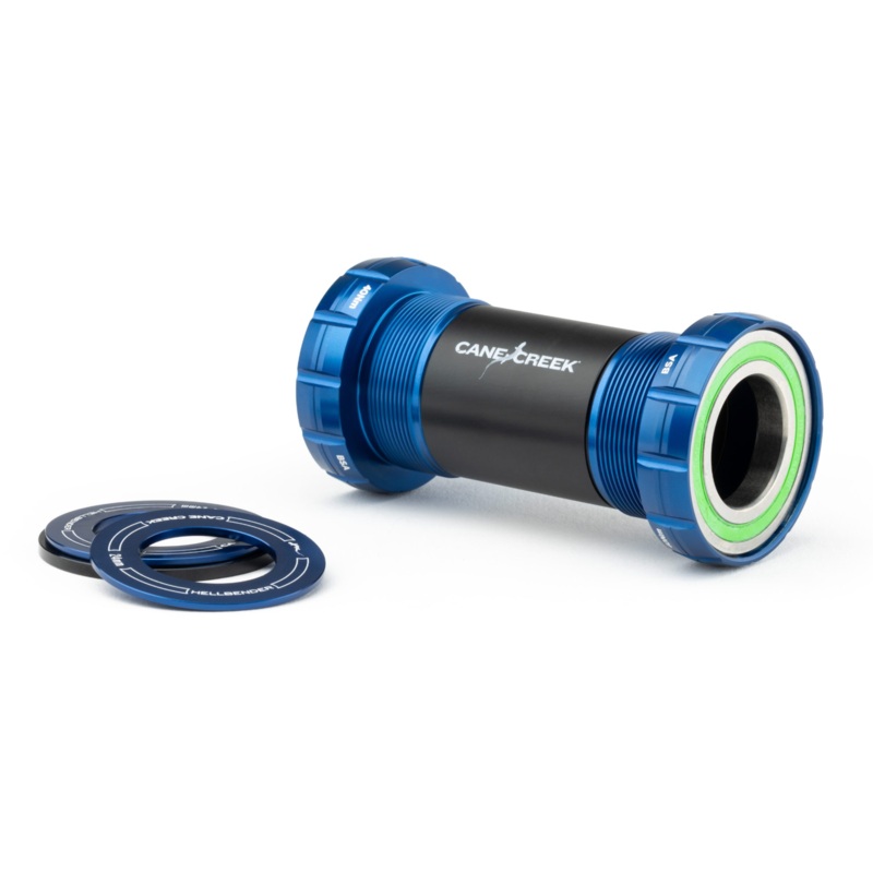 New! Cane Creek Hellbender 70 BSA Threaded 30mm Blue Bottom Bracket BAI0143