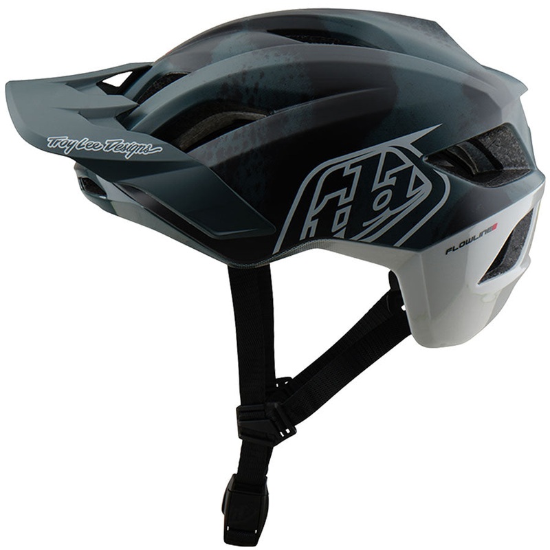 Troy Lee Designs Flowline SE Helmet  Badge Camo Gray X-Small/Small