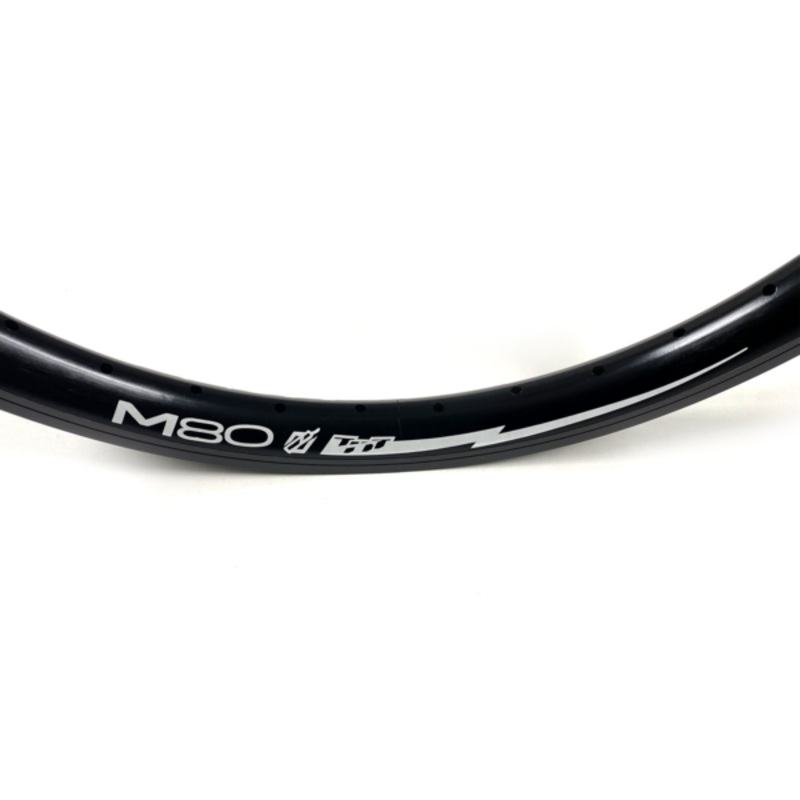 20″ (406mm) TNT M80X Double Wall Rim – 28H – Black Anodized