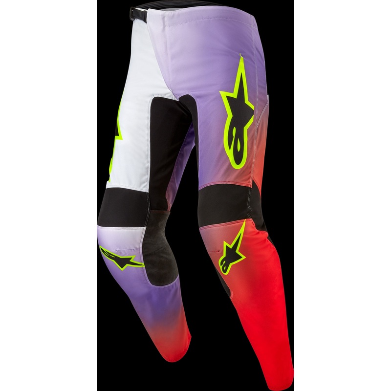 ALPINESTARS Fluid Lucent Pants White/Neon Red/Fluorescent Yellow 38