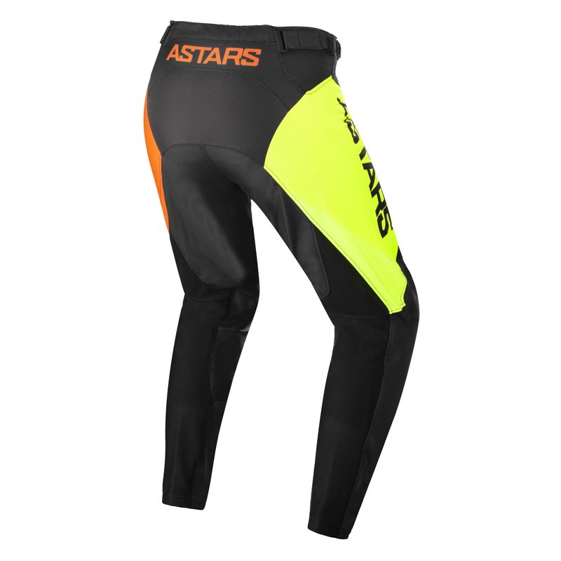 ALPINESTARS Youth Racer Pants Black/Fluorescent Yellow/Coral 26