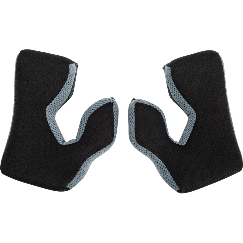 FLY RACING Formula Cheek Pad Black/Cool Grey Xs 55mm