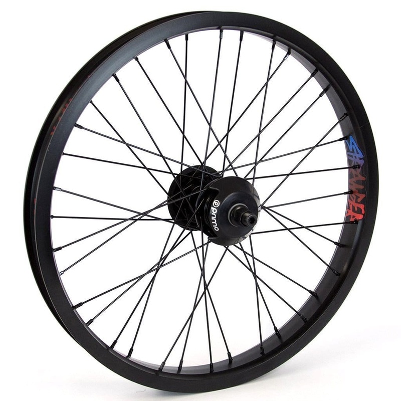 Stranger Crux V2 Cassette Rear Wheel Black LHD Black