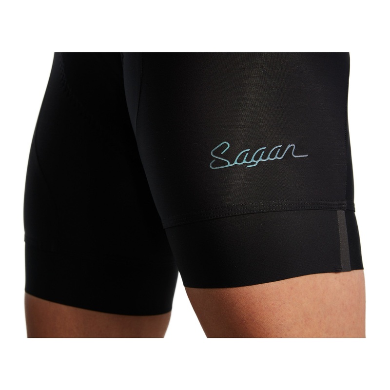 Women’s  SL Bib Short – Sagan Collection: Deconstructivism Black XS