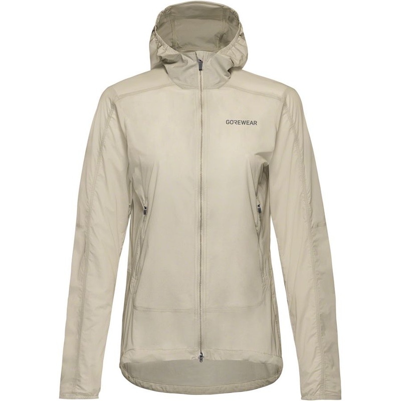 Fernflow Hooded Windbreaker – Women’s Fernflow Hooded Windbreaker – Beige, Women’s, Large