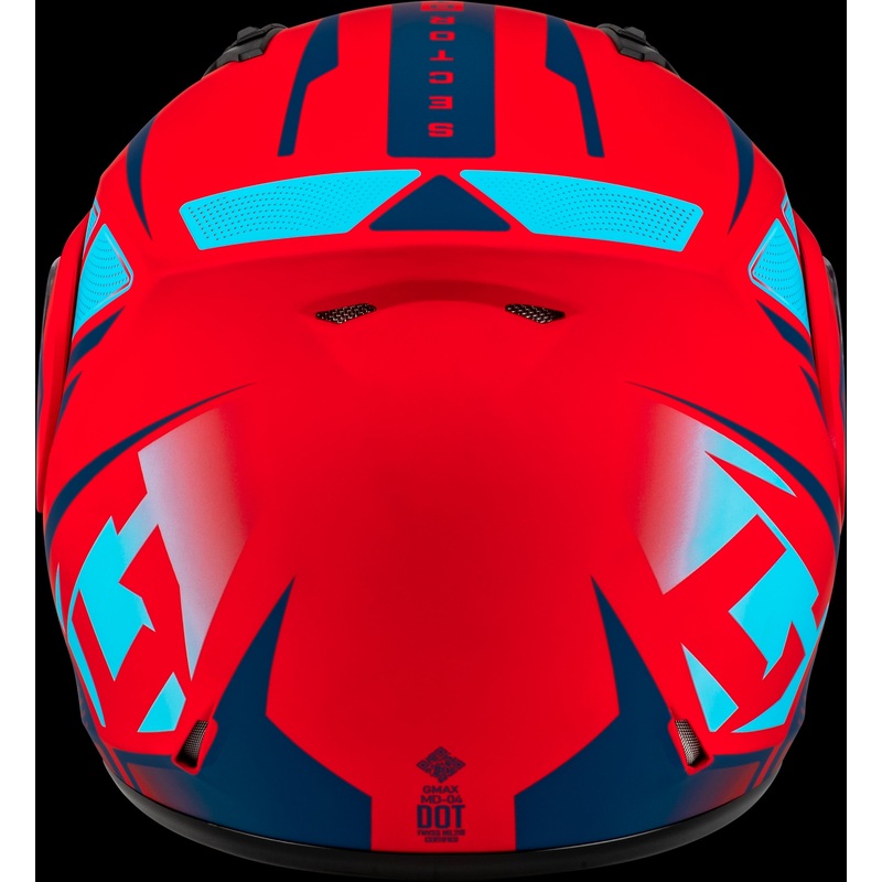 GMAX Md-04s Sector Snow Helmet Matte Red/Blue Md
