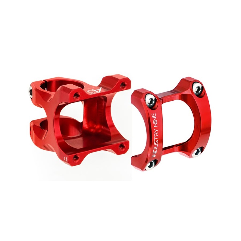 Industry Nine A35 32mm 9 Mountain Bike Stem Red