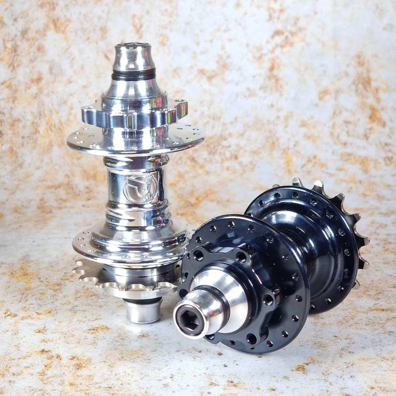 Profile Racing Mini Disc Rear Female RHD Cassette Hub Aqua 9t