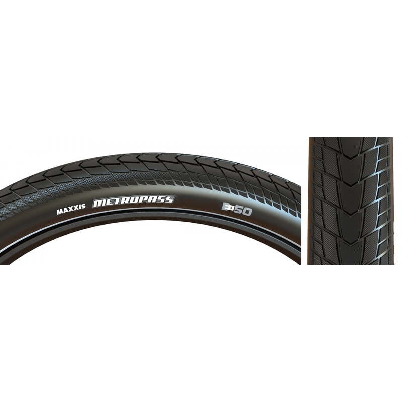 Tire Max Metropass 27.5X2.0 Bk Wire/60 Ref E50