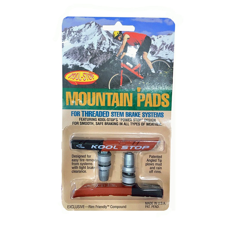 Bicycle Brake Pads Threaded  Linear V-Brake Kool Stop