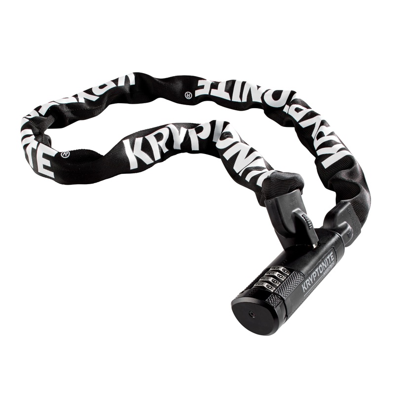 Kryptonite Keeper 712 Chain Lock with Combination: 3.93 (120cm)