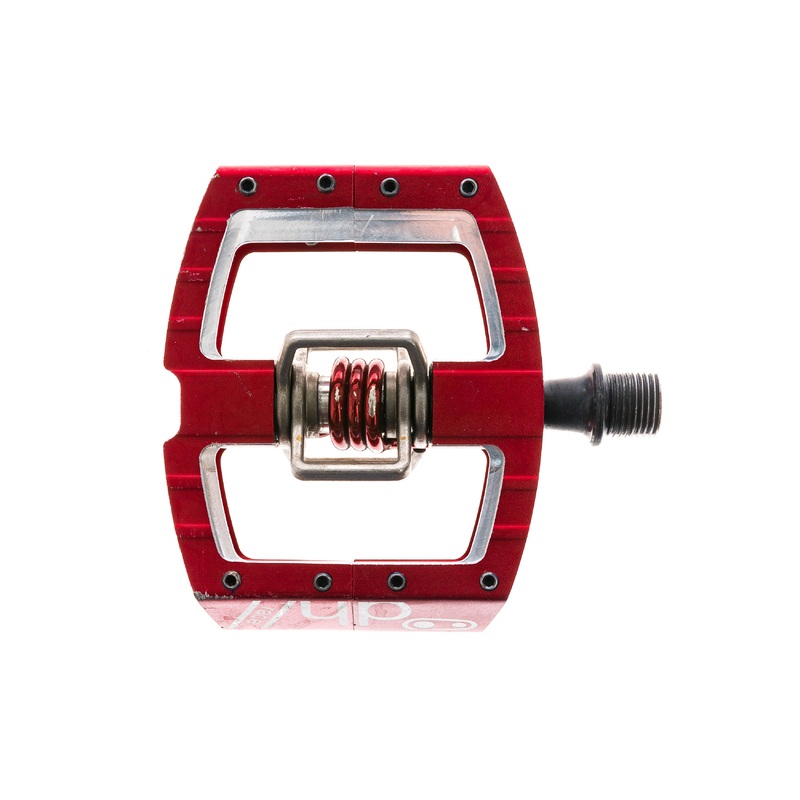 Crank Brothers Mallet DH Pedals Clipless Red