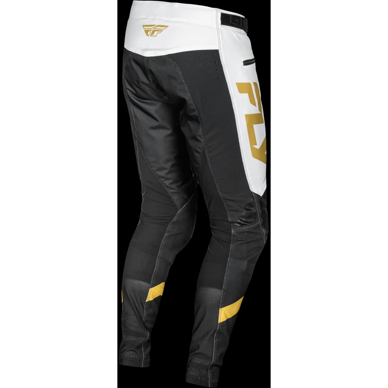 FLY RACING Rayce Bicycle Pant Ca/Ny White/Black/Gold Sz 26