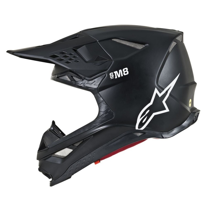 ALPINESTARS Supertech M8 Solid Helmet Matte Black Medium