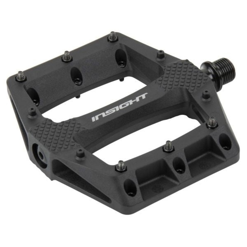 Insight Du Thermoplastic Pro Platform Pedals 9/16 Black