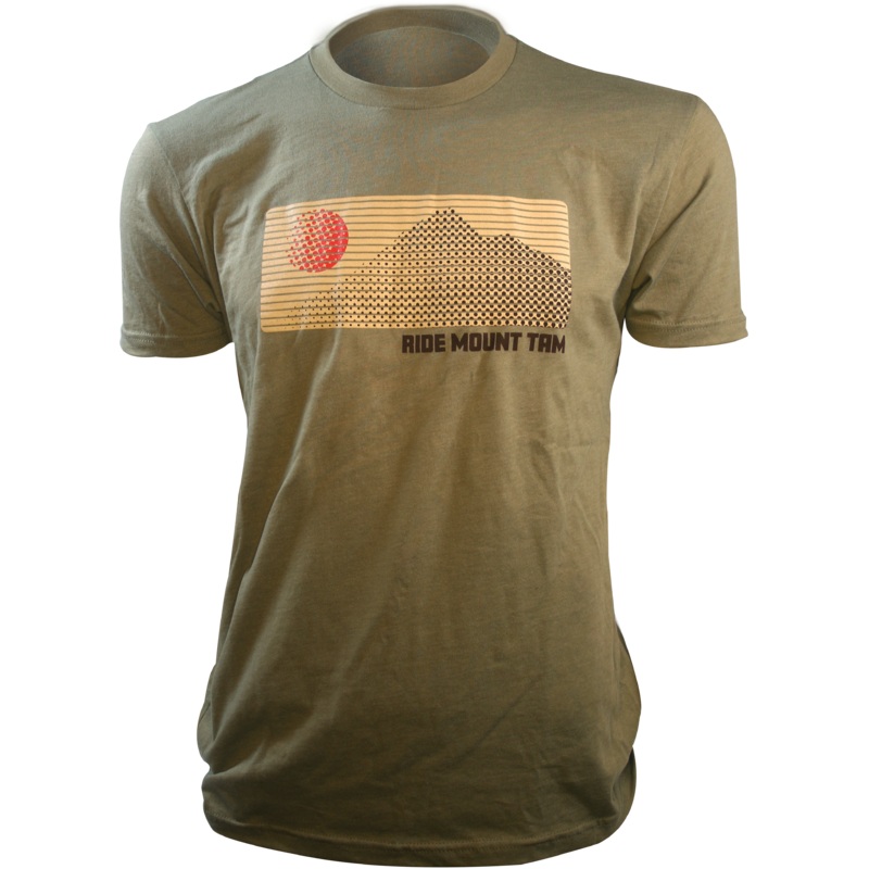 Ride Mt. Tam T-Shirt Light Olive X-Small