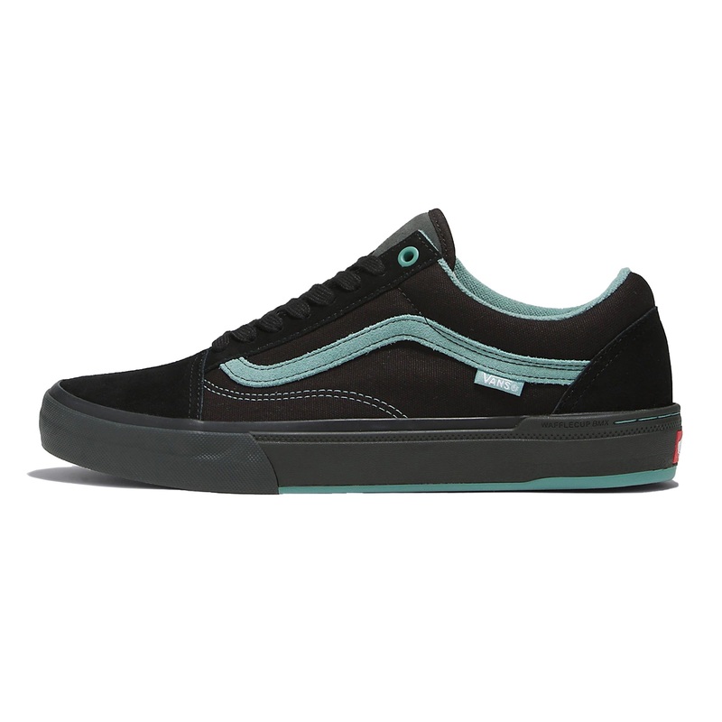 Vans Old Skool BMX Shoes-Black/Teal B3.5 / W5