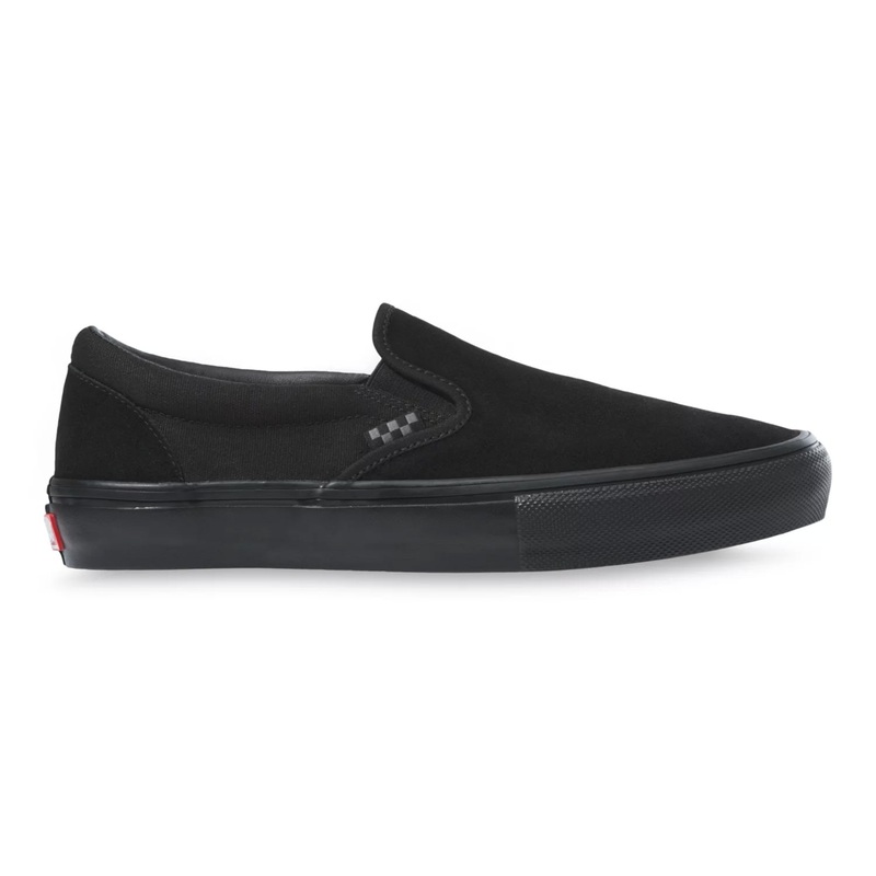 Vans Skate Slip-On Shoes-Black/Black 10