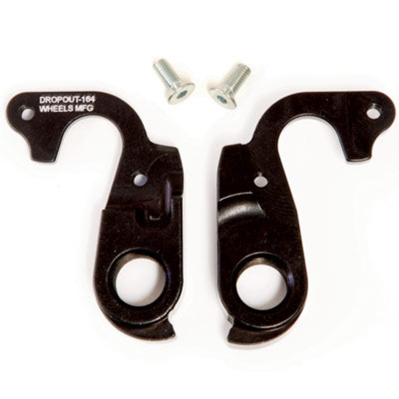 Wmfg Derailleur Hanger #164 Replacement Derailleur Hangers Wheels Mfg. Derailleur NA Black