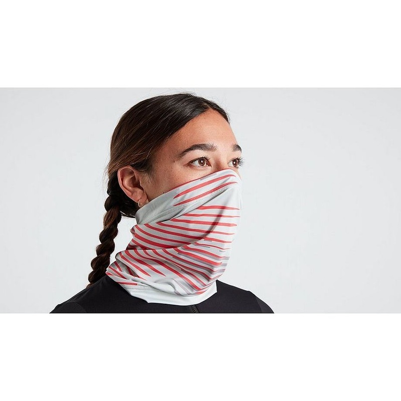 Blur Neck Gaiter Maroon One Size