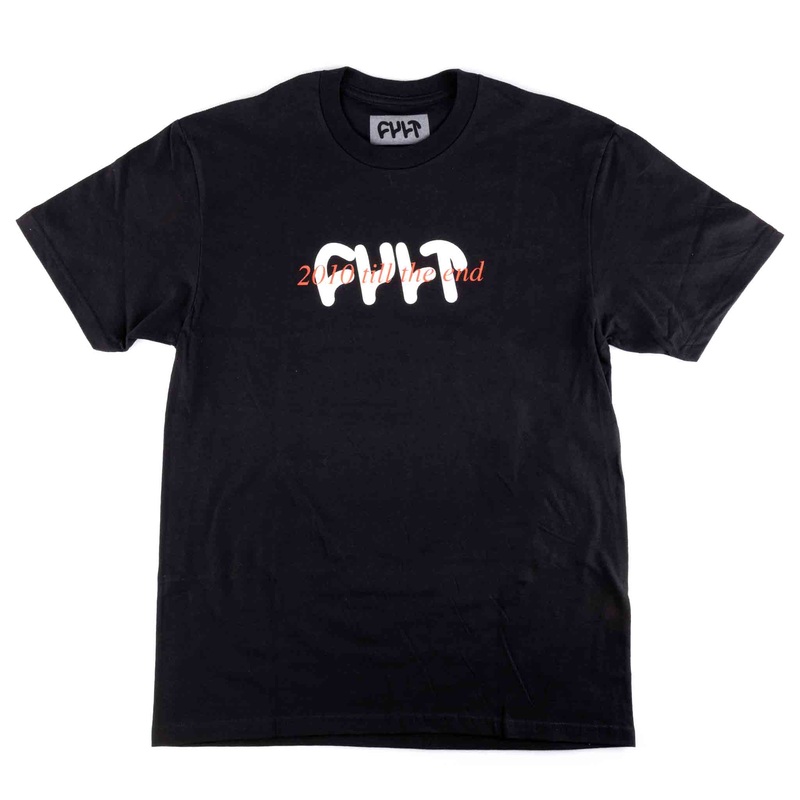 Cult BMX 15 Years T-shirt Black Black Medium