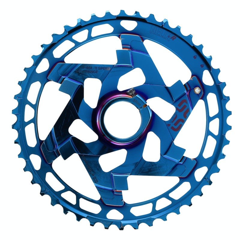 Helix Race 11-Speed 9-46T Cassette Replacement Clusters Grey 11 Speed Aluminum Cluster 46t