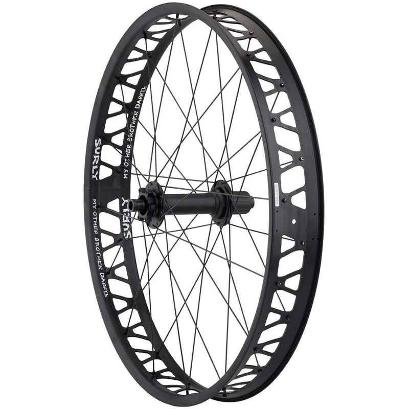 Quality Wheels Bear Pawls / Other Brother Darryl Rear Wheel – 26″ Fat 12 x 197mm 6-Bolt HG 11 MTN BLK 32H