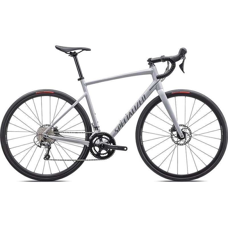 Specialized 2024 allez e5 disc sport GLOSS DOVE GREY/COOL GREY/CHAMELEON LAPIS 44