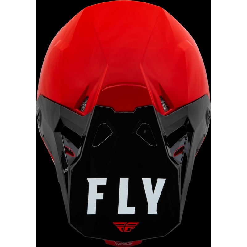 FLY RACING Formula Cp Slant Helmet Red/Black/White Xs