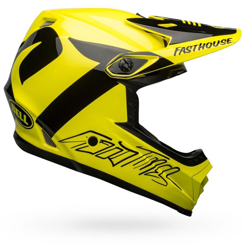 Bell Full-9 Fusion MIPS BMX Race Helmet-Fasthouse Newhall Gloss Hi-Viz/Black Large