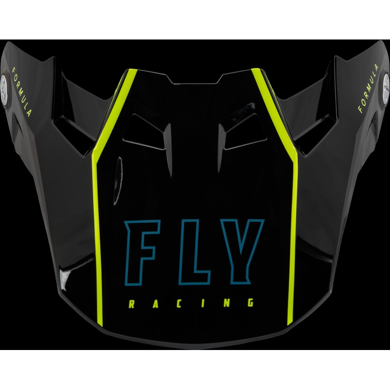 FLY RACING Formula Carbon Tracer Visor Hi-Vis/Black Xl/2x