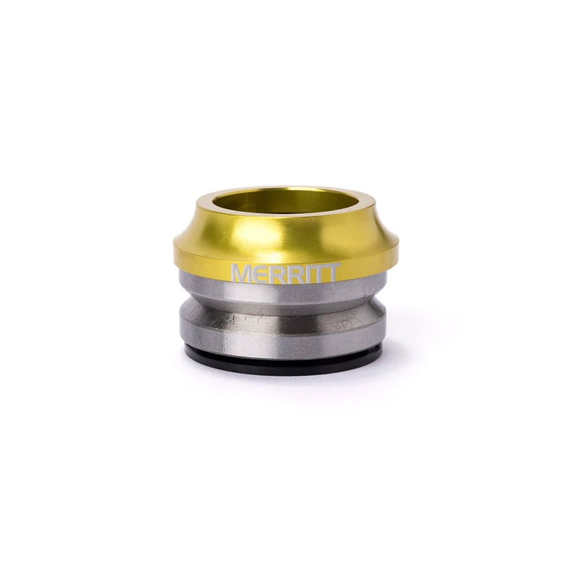 Merritt Low Top 1-1/8″ Integrated BMX Headset – Honey Gold