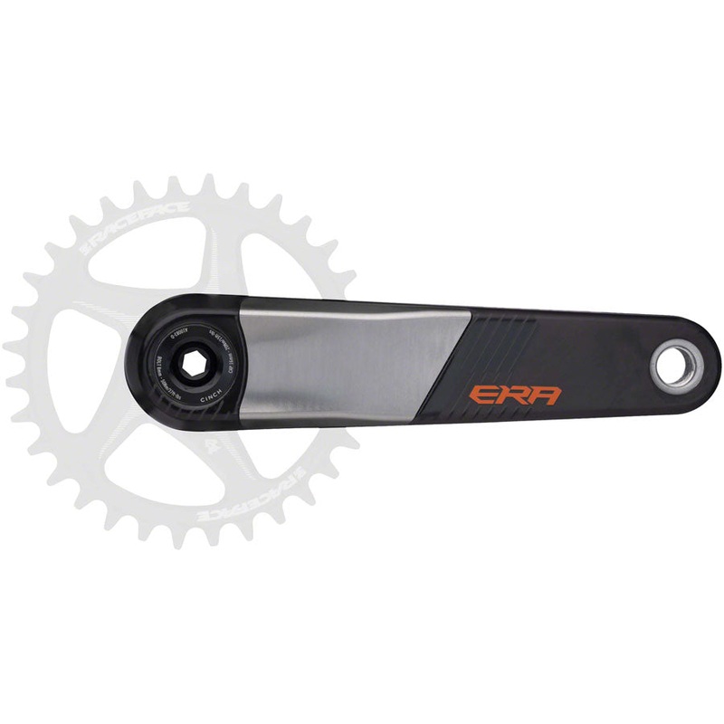RaceFace Era Crankset – 160mm, Direct Mount, 136mm Spindle with CINCH Interface, Carbon, Orange