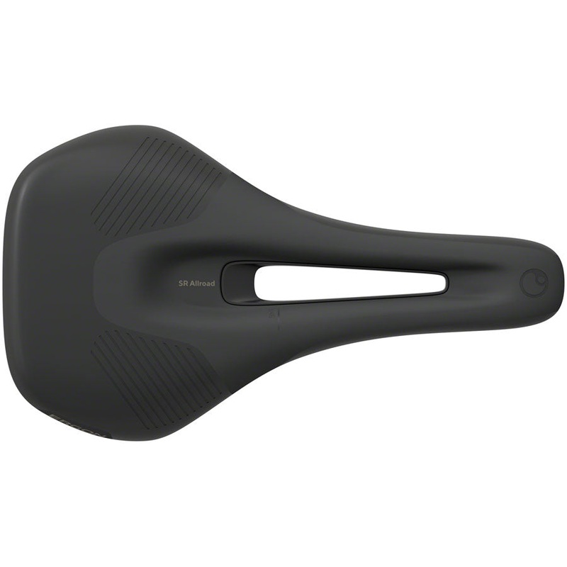 Ergon SR Allroad Comp Saddle – TiNox XP, Black, Women’s, Medium/Large