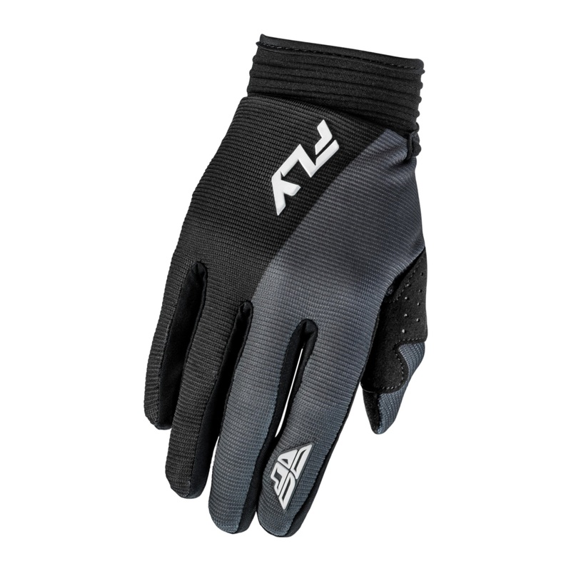 Fly Racing Women’s F-16 BMX Race Gloves-Grey/Black/White Youth XXX-Small