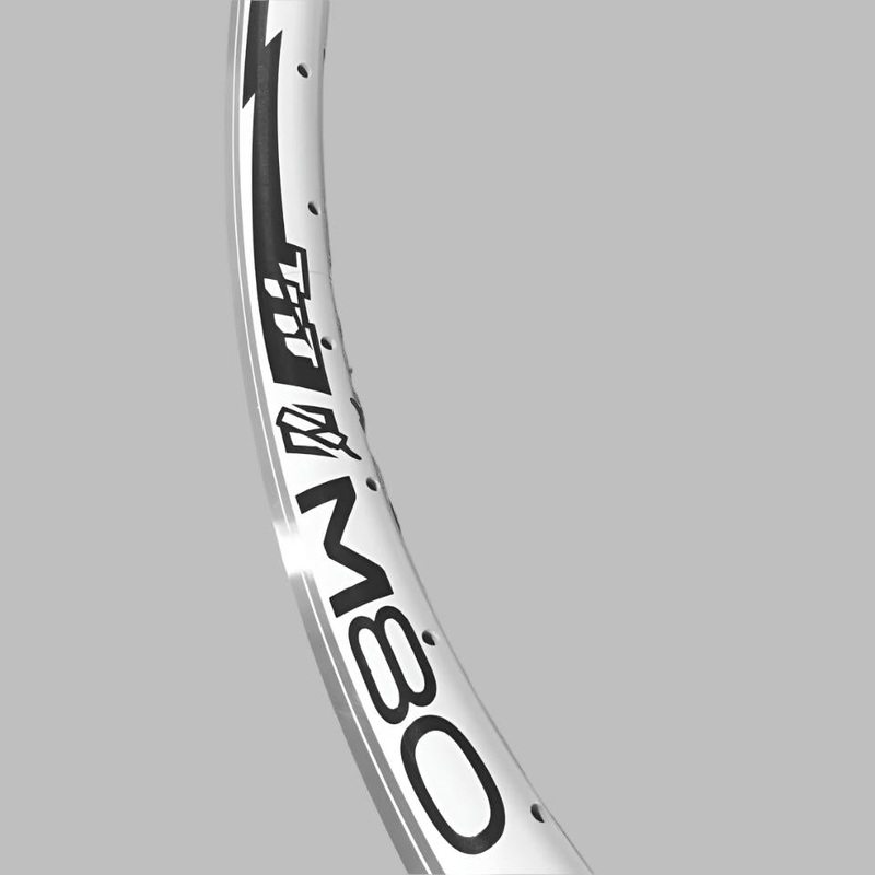 29″ (622mm) TNT M80 Double Wall Rim – 36H – White – Rear
