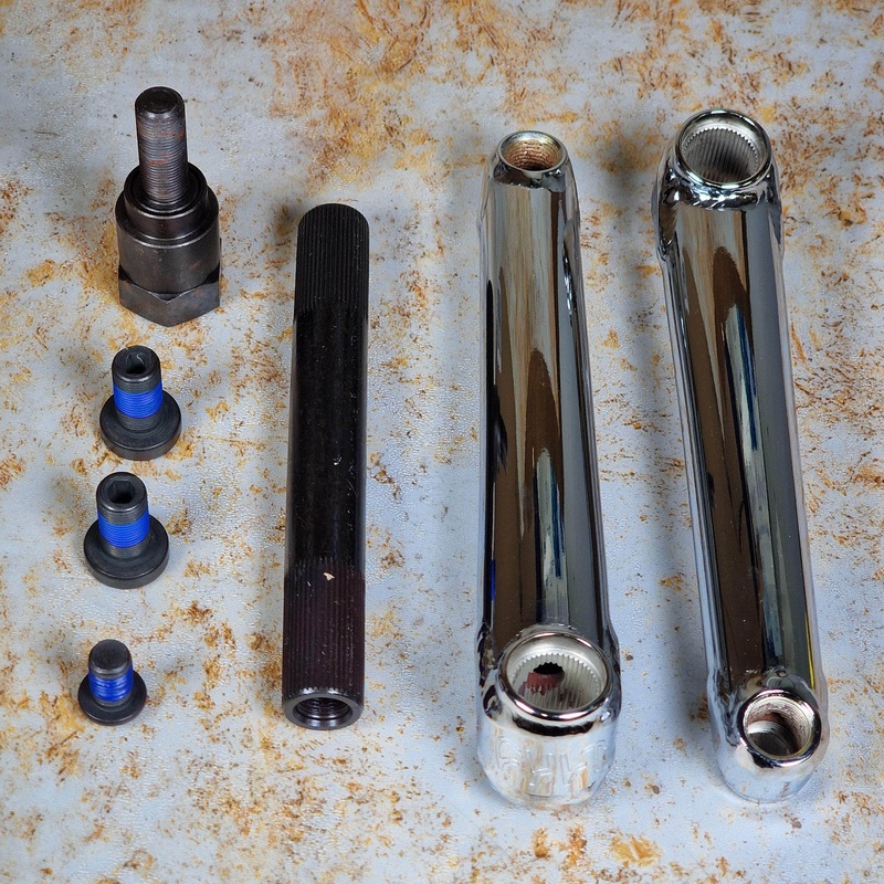 Cult Crew Cranks Chrome 140mm Chrome