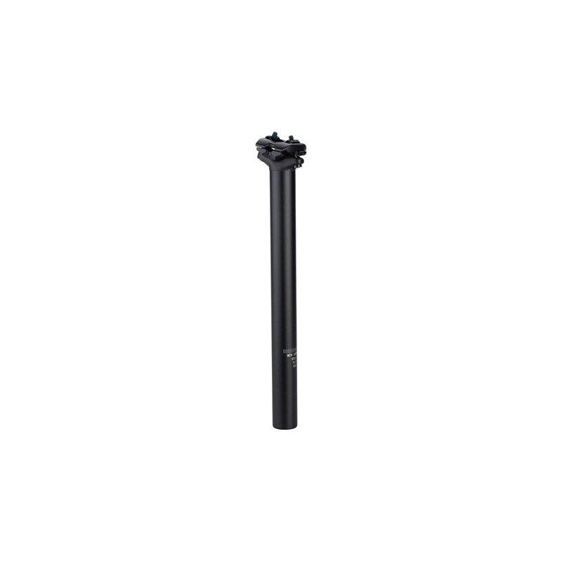 Dimension Two-Bolt Seatpost 31.6 x 350mm Aluminum 0 Setback Black