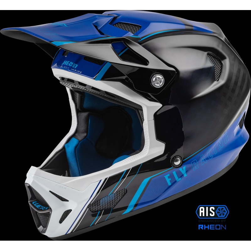 FLY RACING Werx-R Helmet Blue/Carbon Md