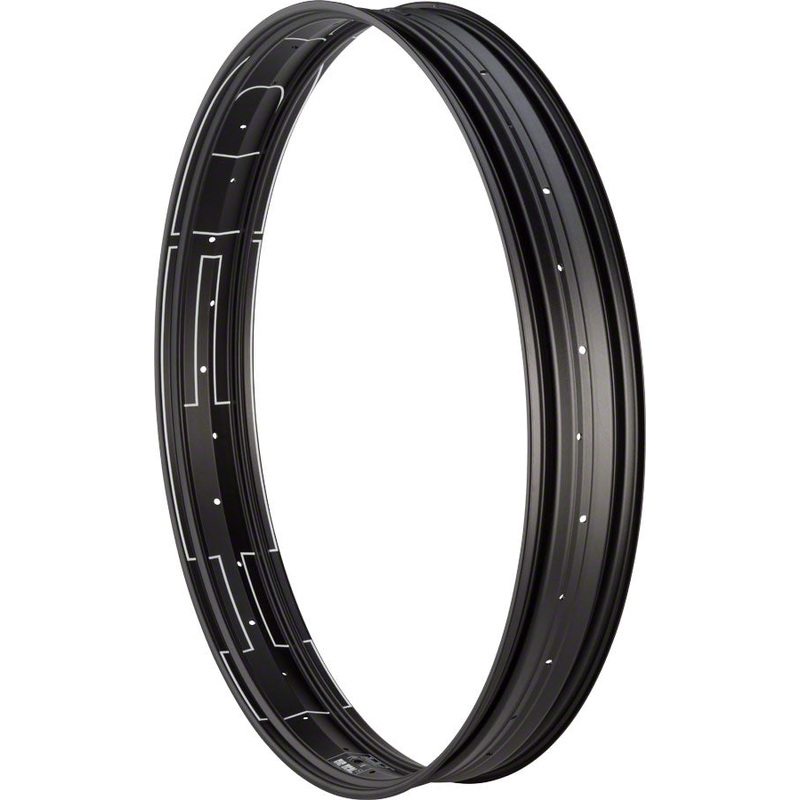 HED B.A.D Big Aluminum Deal Rim – 27.5″ Disc Black 32H Clincher