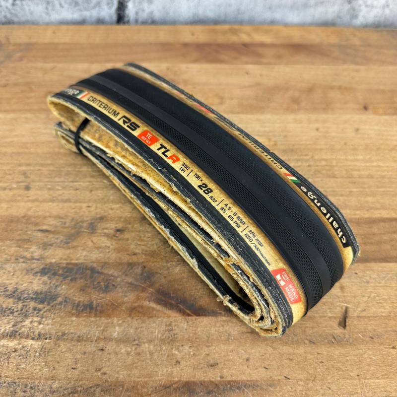 Low Mile! Challenge Criterium RS TLR 700c x 28mm Tubeless Single Tire